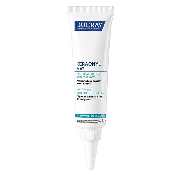 DUCRAY  KERACNYL MAT Gel-cr&egrave;me matifiant anti-brillance 30 ml