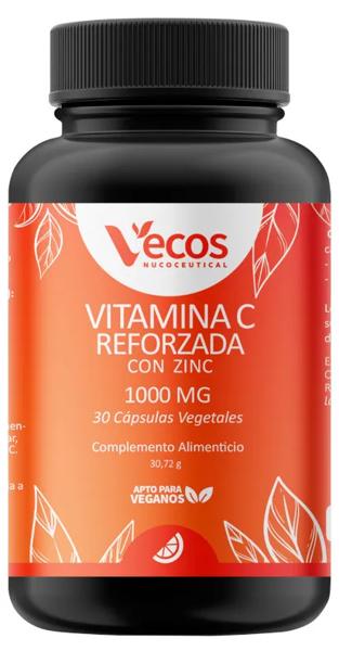 Vecos Nucoceutical Vitamina C 1000mg 30 Cápsulas