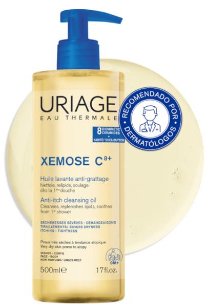 Uriage Aceite Limpiador Xemose 500 Ml De Aceite - Imagen 3