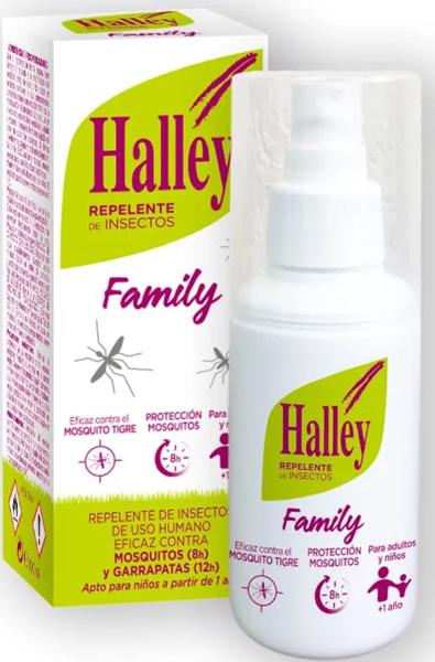 Halley Family Repelente Insectos Spray 100 ml