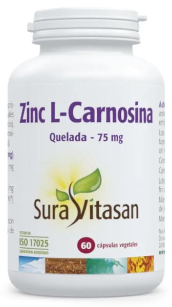 Sura Vitasan Zinc L-Carnosina 60 Vegcaps