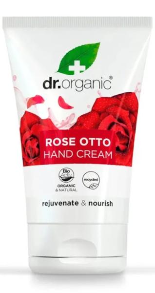 Dr. Organic Crema/Rosa De Manos Damascena 125 Ml