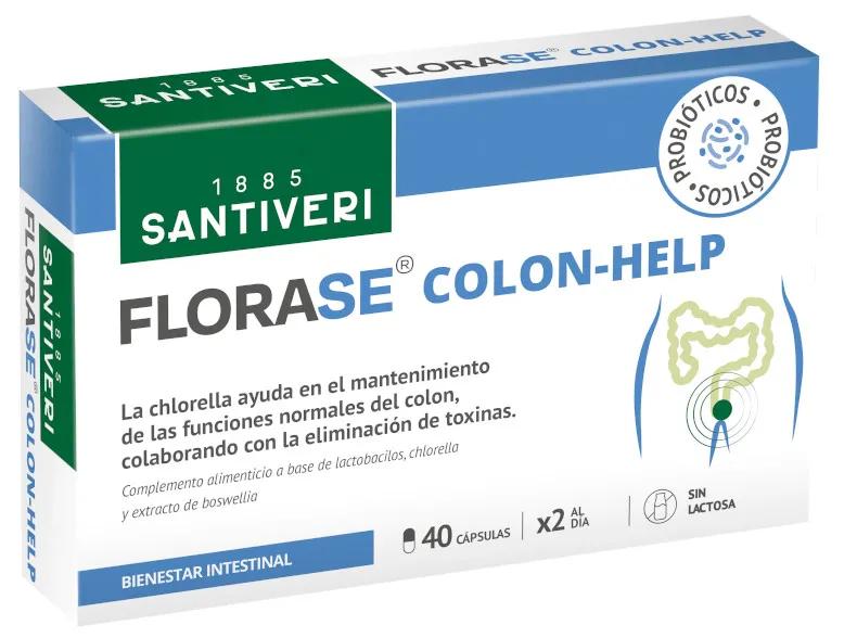 Santiveri Florase Colon-Help 40 Cápsulas - Imagen 2
