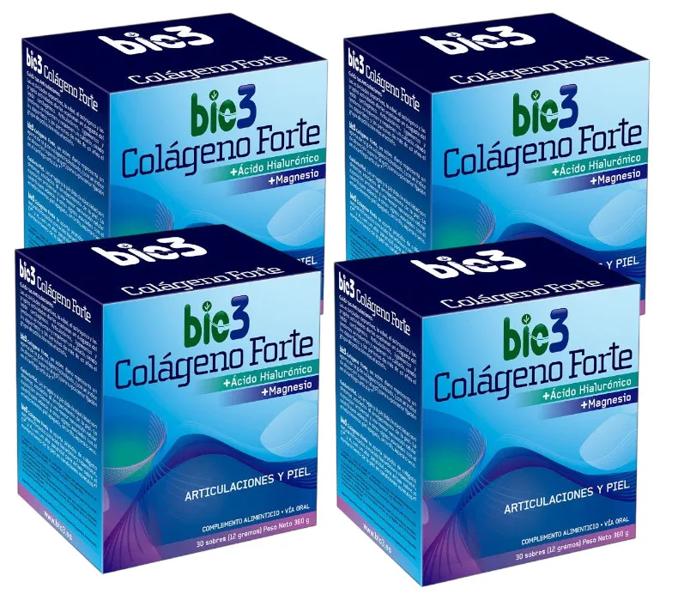 Bio3 Bie3 Colágeno Forte 4x30 Sobres