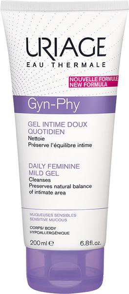 Uriage Gyn-Phy Refreshing Gel Intimate Hygiene Gel Refrescante Para La Higiene Íntima 200 Ml - Imagen 2