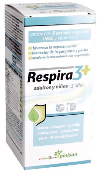 Pinisan Respira3+ Adultos Y Niños Jarabe 150 Ml