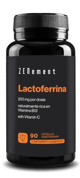 Zenement Lactoferrina 200 Mg B12 Vit C 90 Cápsulas Vegetarianas