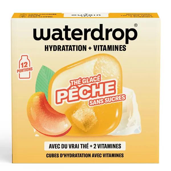Microdrink Hydratation Thé Glacé Saveur Pêche 12 Cubes Pour Eau 3
