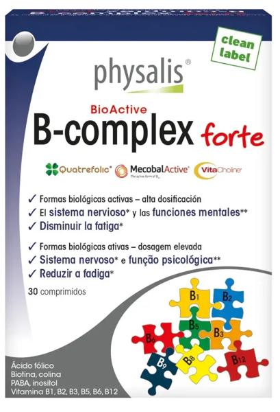 Physalis B-Complex Forte 30 Comprimidos