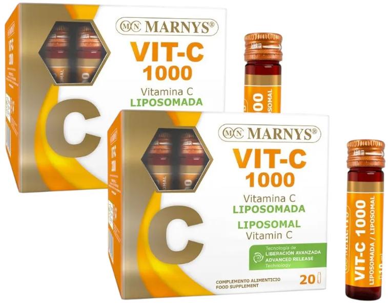Marnys VIT-C 1000 Vitamina C Liposomada 2x20 Viales