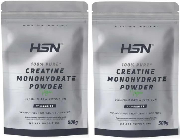HSN Creatina Monohidrato Polvo 2x500 gr
