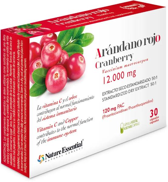 Nature Essential Rojo 3 X Arándano 12.000 Mg 30 Cápsulas - Imagen 3