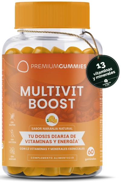 Premium Gummies 3 X Multivit Boost Multivitaminico 60 Gominolas - Imagen 2