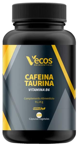Vecos Nucoceutical Cafeína 300 Mg Taurina 100 Vegcaps