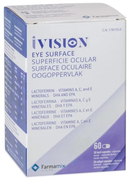 Ivision Superficie Ocular 30 Cápsulas Duras + 30 Cápsulas Blandas