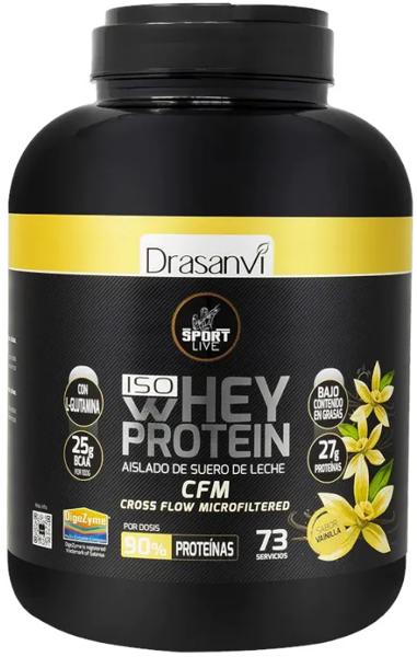 Drasanvi Sport Live Whey Protein Aislado Vainilla 2,2 kg