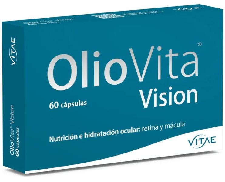 Vitae Amarillo Oliovita Vision Hidratación Ocular Con Espino 60 Cápsulas