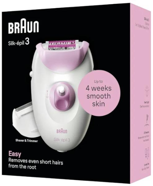 Braun Silk-Épil 3-270 Depiladora Eléctrica