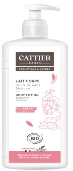 Cattier Leche Hidratante Corporal Karité Y Geranio 500 Ml