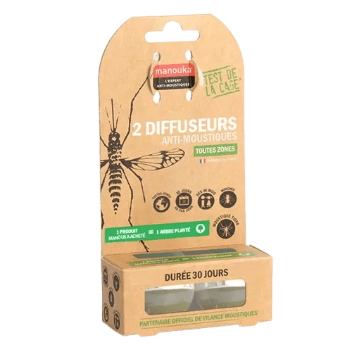 Double diffuseur coloris Vert