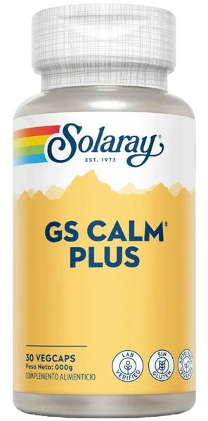 Solaray Gs Calm Plus 30 Cápsulas