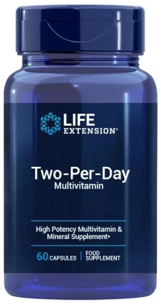 Life Extension Two-Per-Day Multivitamínico 60 Cápsulas