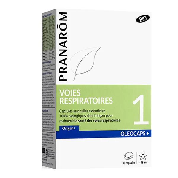 Oleocaps 1 Voies Respiratoires Bio 30 capsules