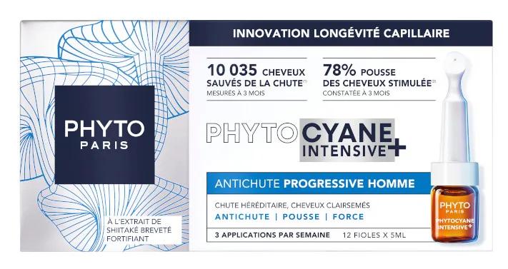 Phyto Hombre Phytocyane Intensive+ 12 Ampollas - Imagen 3