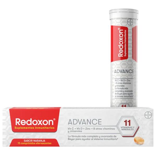 Redoxon Naranja Advance Sistema Inmunitario 15 Tabletas Efervescentes - Imagen 4