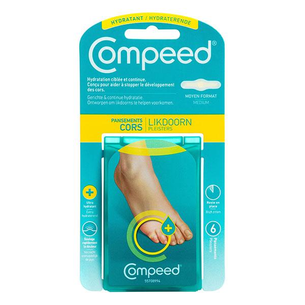 Compeed® Pansements Cors Hydratant 6 unités