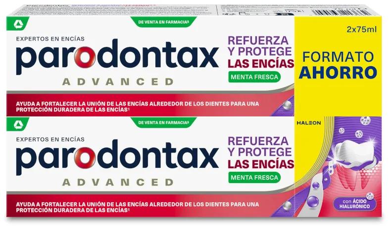 Parodontax Advanced Dentífrico Menta Fresca 2X75 Ml - Imagen 3