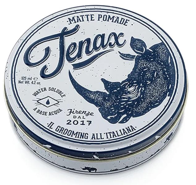 Tenax Hombre Pomada-Cera Mate Fijación Media 125 Ml
