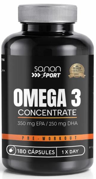 Sanon Sport Omega 3 Concentrado 180 Cápsulas