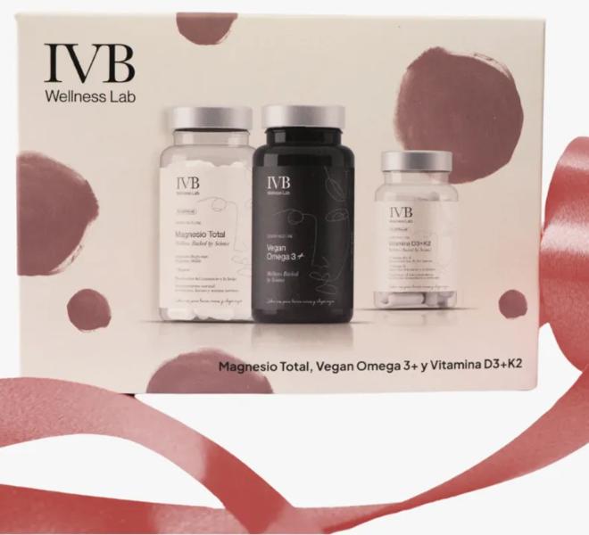 IVB Wellness Lab Esenciales Magnesio Total 60 Cápsulas + Omega 3+ 30 Cápsulas + Vit. D3+K2 60 Cápsulas