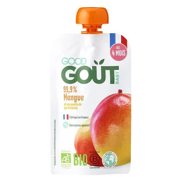 Gourde Compote de Fruits Mangue +4m Bio 120g 3