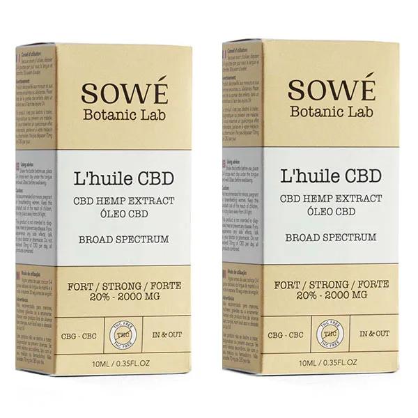 Duo Huile CBD 20% Bio 10ml