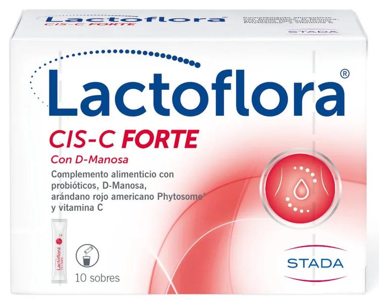 Lactoflora Cis-C Forte Con D-Manosa 10 Sobres - Imagen 3