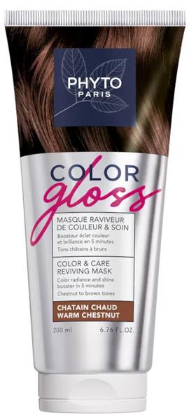 Phyto Castaño Color Gloss Mascarilla Cálido 200 Ml