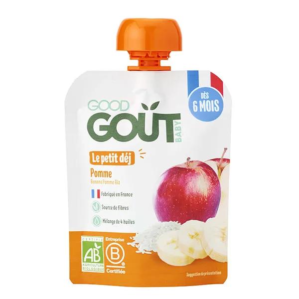 Le Petit Dèj Gourde Pomme +6m Bio 70g 2