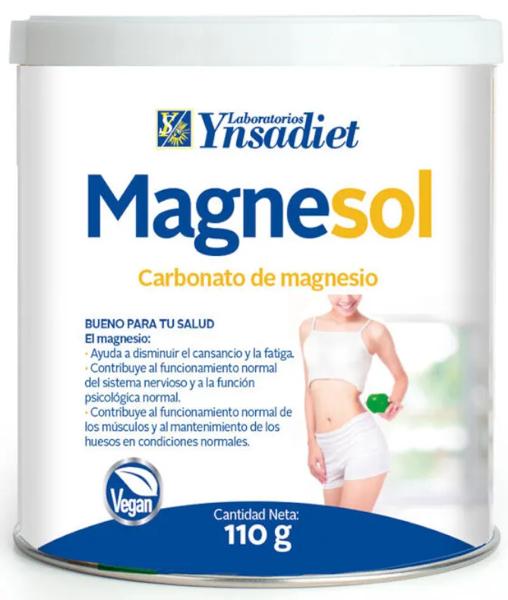 Ynsadiet Magnesol Carbonato de Magnesio 110 gr