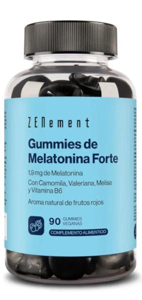 Zenement Gummies de Melatonina Forte 1,9 mg 90 Gominolas Veganas