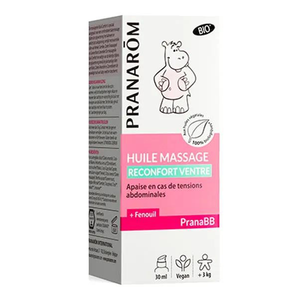 PranaBB Huile de Massage Réconfort Ventre Bio 30ml 4