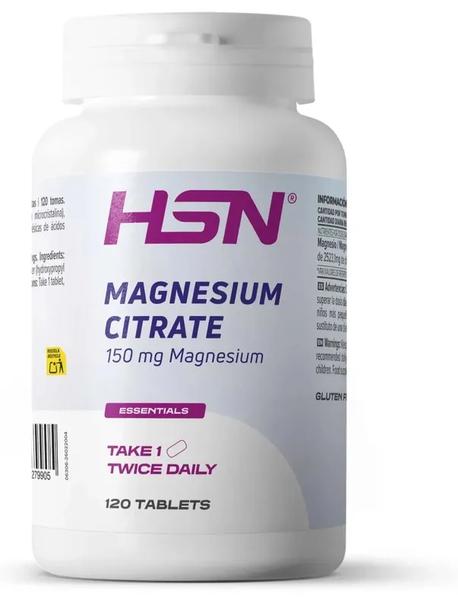 Hsn Oscuro Citrato De Magnesio (150Mg Magnesio) 120 Tabletas - Imagen 3