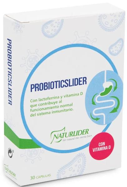 Naturlíder Probioticslider 30 Cápsulas Vegetales