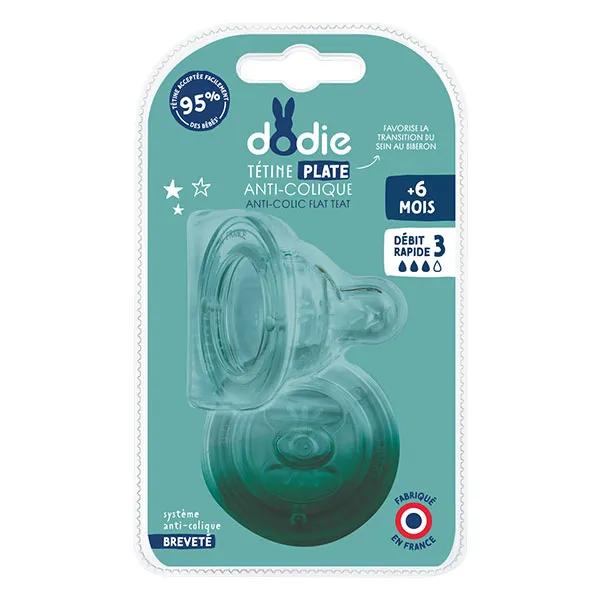 Tétine Plate Anti-Colique SENS+ Débit 3 2 unités 4