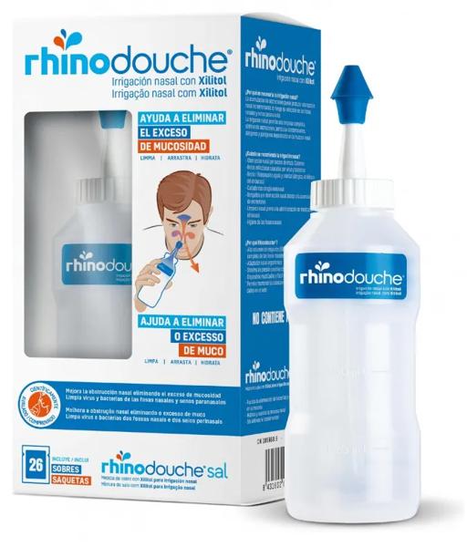 Rhinodouche Irrigador Nasal + Sal 26 Sobres
