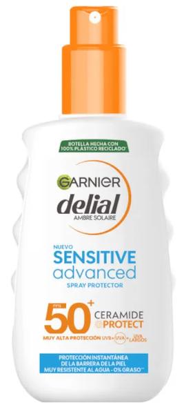 garnier delial sensitive advanced spray spf50 150 ml