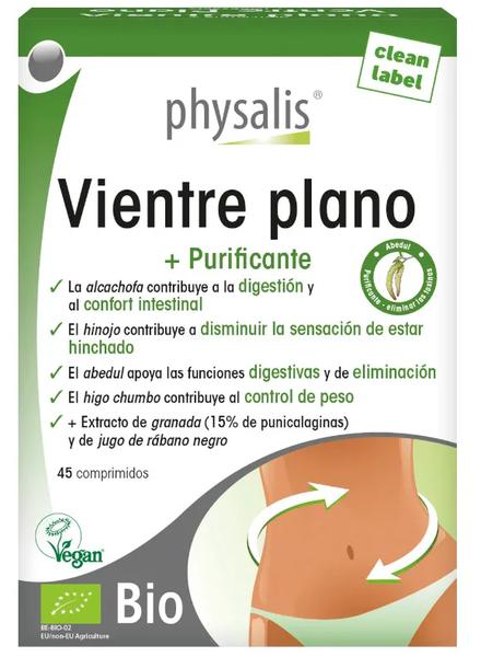 Physalis Negro Vientre Plano 45 Comprimidos