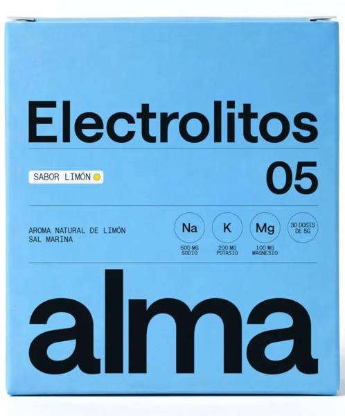 Alma Electrolitos Limón (150gr) 30 Sticks