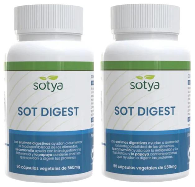 Sotya Digest con Probióticos 2x90 Cápsulas